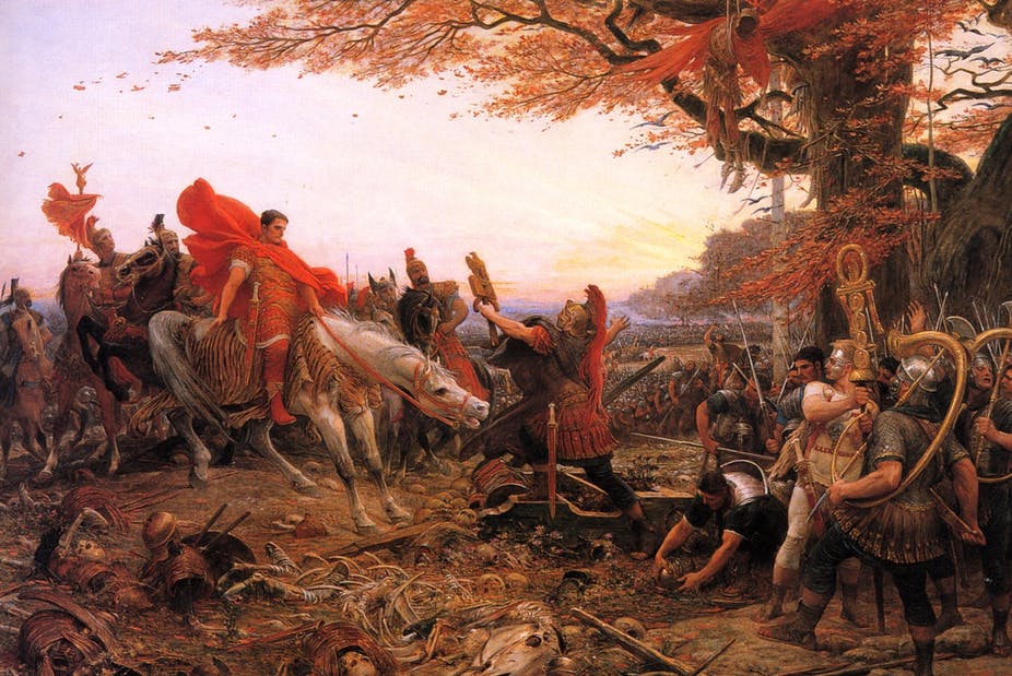  Germanicus devant les restes des légions de Varus