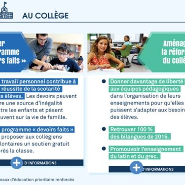 Rentrée 2017 les mesures pour bâtir l'école de la confiance au collège