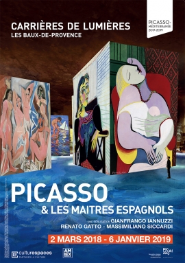 Lire la suite à propos de l’article Picasso et les Maîtres espagnols aux Carrières de Lumières des Baux de Provence