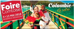 La Colombie est l’invitée de la Foire Comtoise