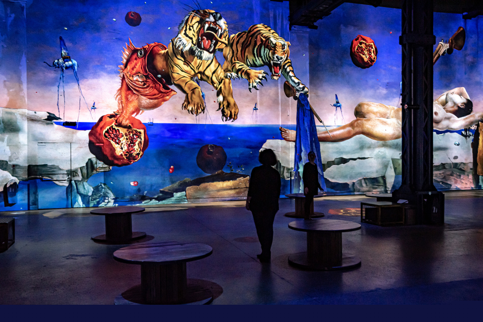 Lire la suite à propos de l’article Dalí et Gaudí à l’Atelier des Lumières à Paris