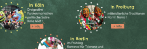 Le carnaval en Allemagne et en Suisse (Genially)